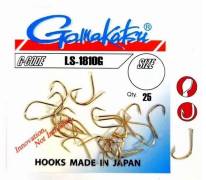Крючки Gamakatsu LS-1810G Gold