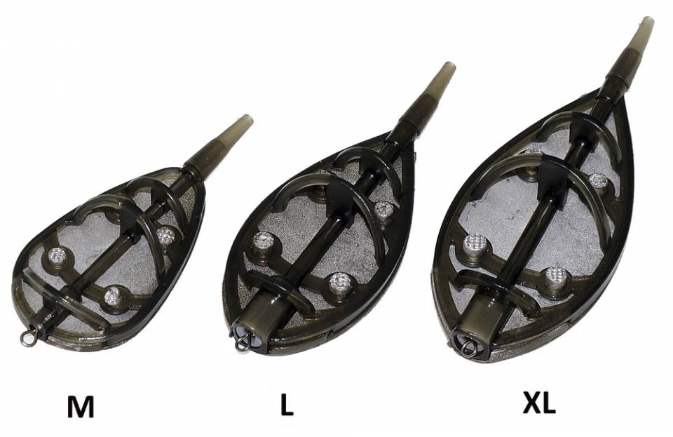 Кормушка фидерная Caiman In-Line Flat Method Feeder M 30гр