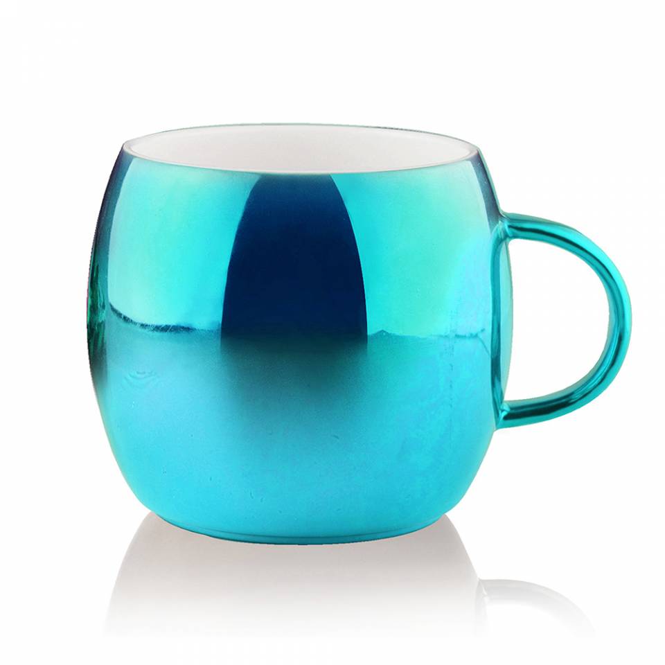 Кружка Asobu Sparkling mugs 0,38 литра голубая