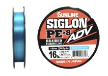 Шнур SunLine Siglon PE×8  ADV 150м Turquoise Blue