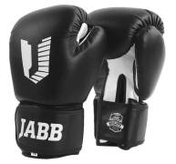 Перчатки боксерские Jabb синтетическая кожа черные