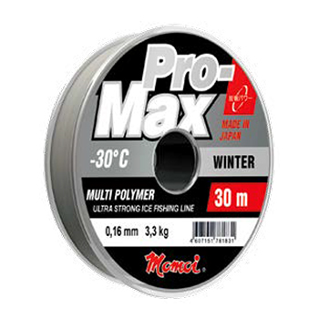Леска Momoi Pro-Max Winter Strong 30 м прозрачный