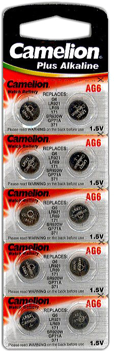 Элемент питания Camelion AG06 (371)