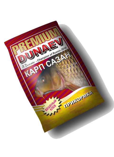 Прикормка DUNAEV Premium Карп, сазан Шоколад 1 кг