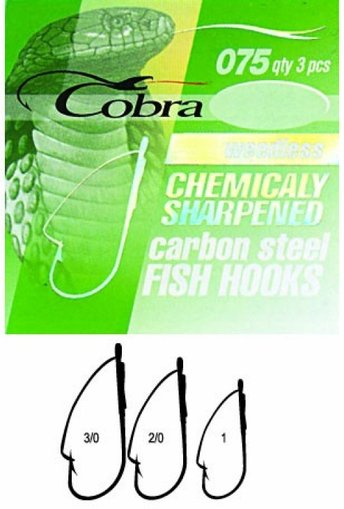 Крючки Cobra Weedless