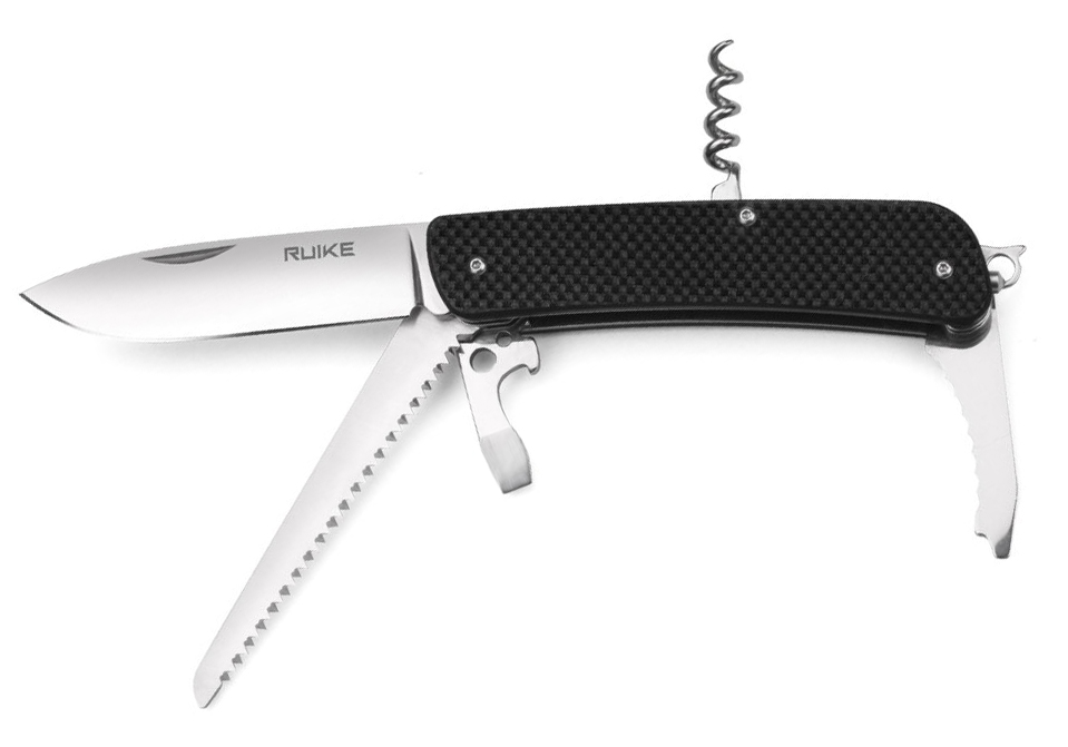 Нож складной Ruike L32-B черный