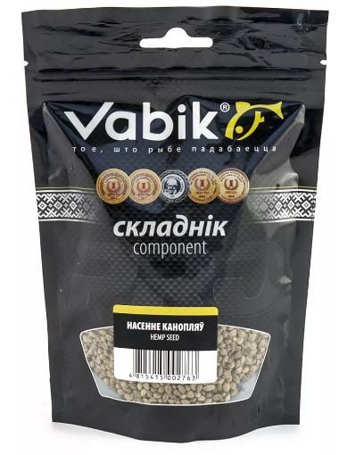 Компонент прикормки Vabik Семена конопли 150гр