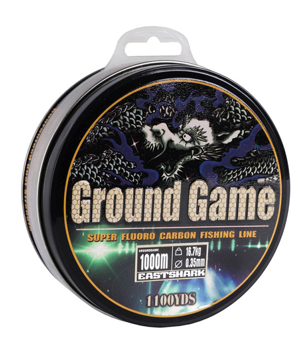 Леска East Shark Ground Game 1000м черный-зеленый