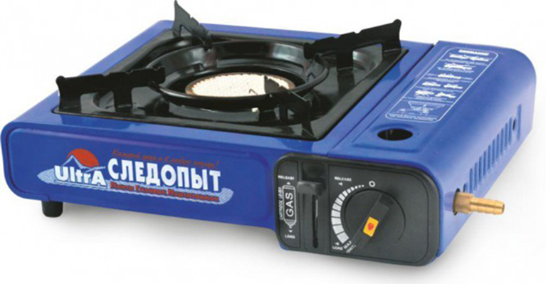Плита газовая Следопыт Ultra (керамика, с переходником)
