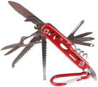 Мультитул Следопыт PF-MT-03 с карабином 12 предметов