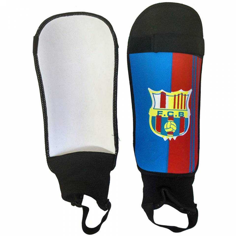 Щитки футбольные с защитой голеностопа Barcelona