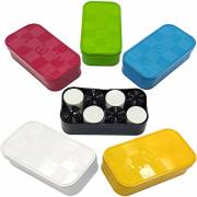 Шашки пластмассовые коробка белая