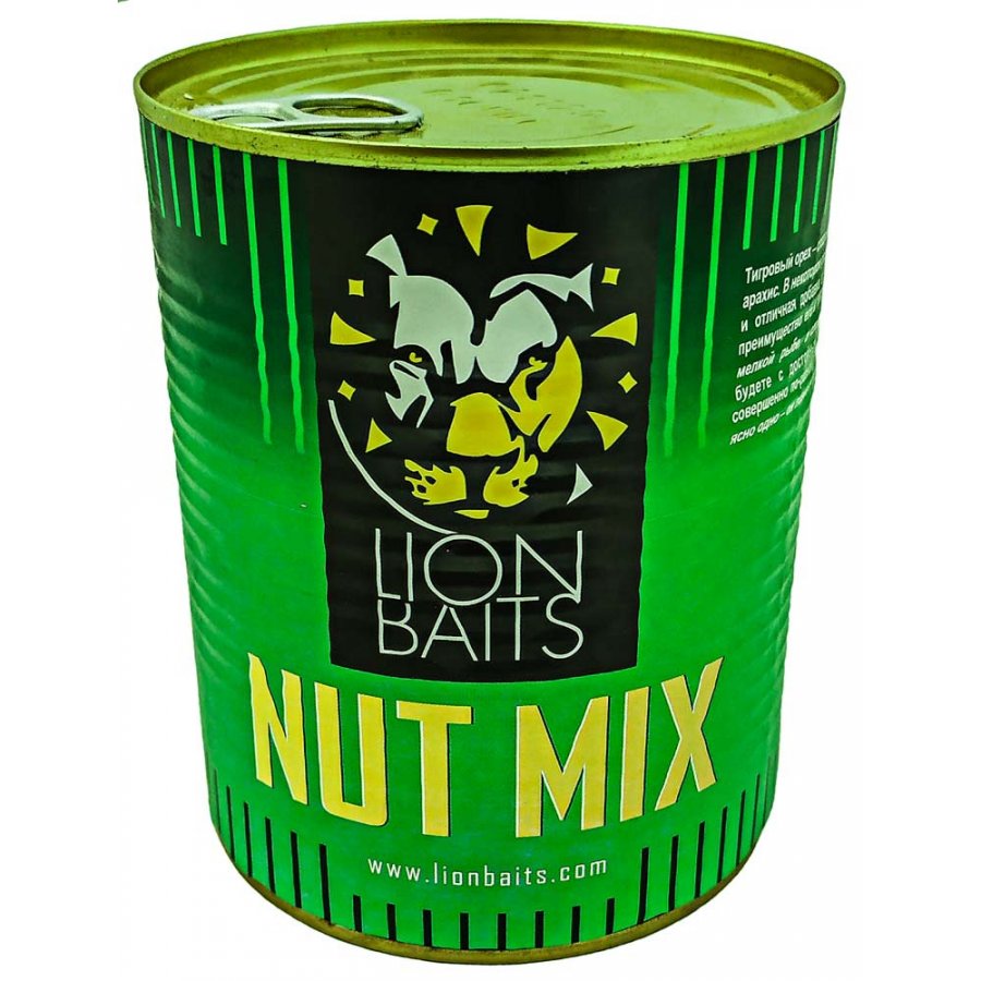 Зерновая смесь Lion Baits Nut Mix (ореховый микс) 900мл