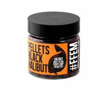 Пеллетс насадочный FFEM Hookbaits Pellets Black Halibut 14мм 100гр