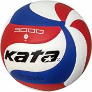 Мяч волейбольный Kata Белый-Синий-Красный