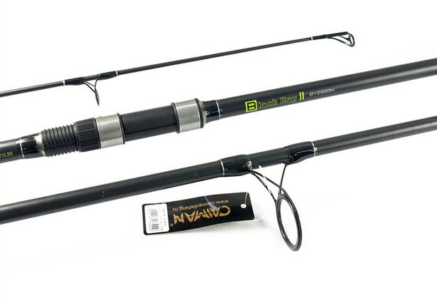 Удилище карповое Caiman Black Ray II Carp BY3902 3,9м 4,0lb 2 част.