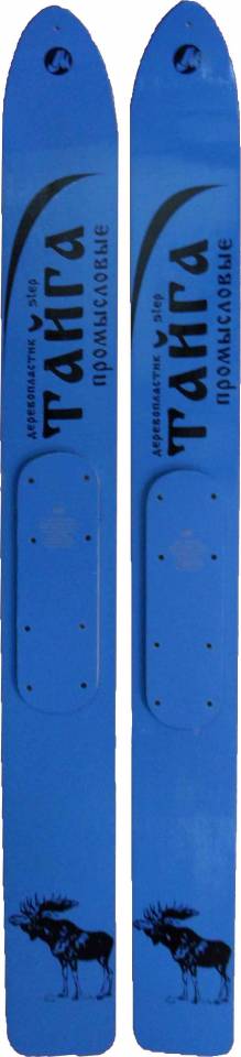 Лыжи Тайга (Охотник) деревянные крашеные