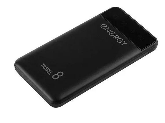 Внешний аккумулятор Energy Power Bank 8000 Travel черный