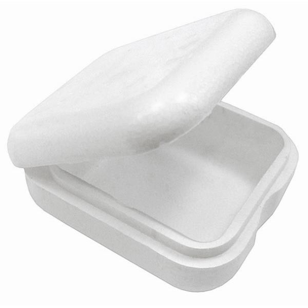 Мотыльница SLAVA прямоугольная средняя 70х50х30мм пенопласт