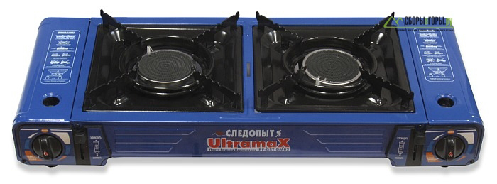Плита газовая Следопыт UltramaX, двойная