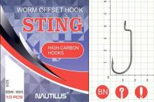 Крючки офсетные Nautilus Sting Offset