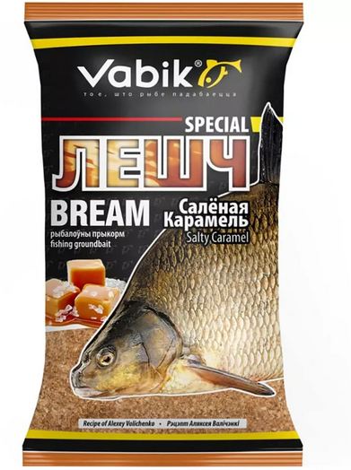 Прикормка Vabik Special Лещ соленая карамель 1кг