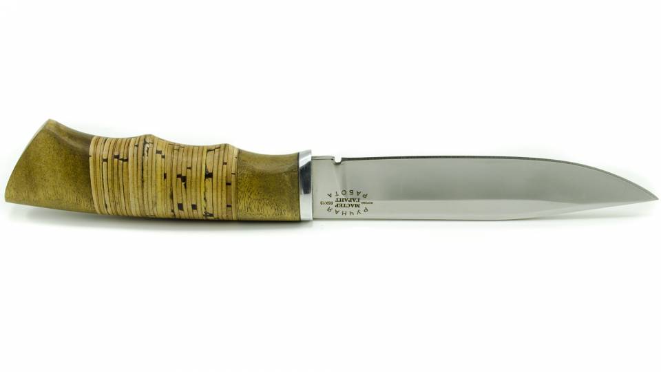 Нож "Мастер-гарант" Ворон 95Х18 Кованая сталь береста