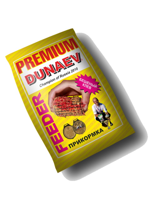 Прикормка DUNAEV Premium Фидер река 1 кг