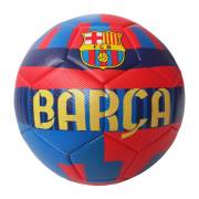 Мяч футбольный Meik Barcelona 5 синий-красный-голубой