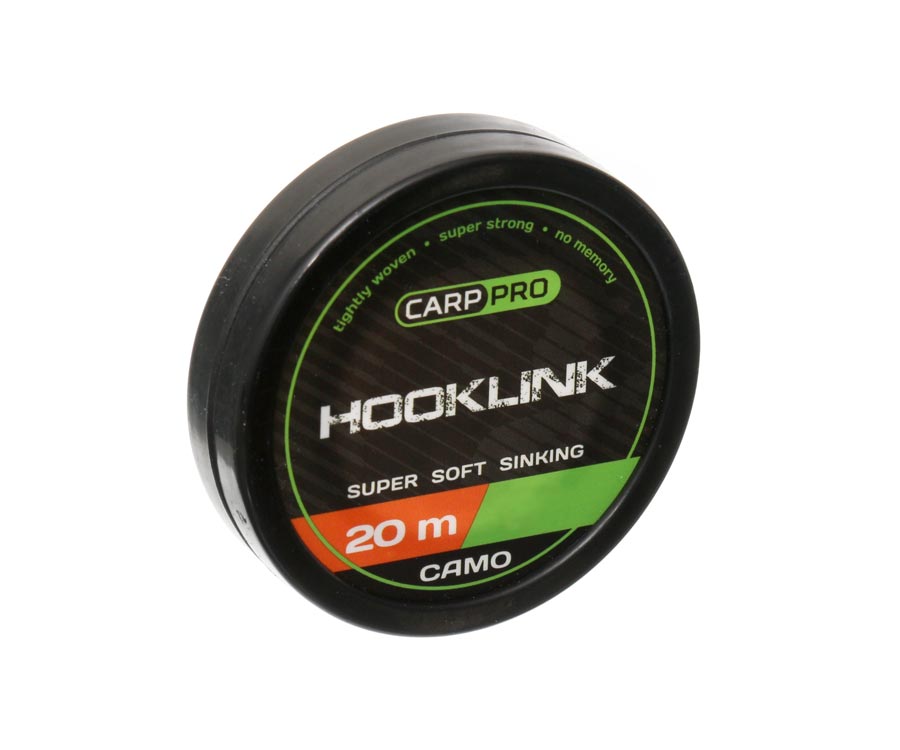 Поводковый материал Carp Pro Sinking Hooklink 10lb 20м Camo