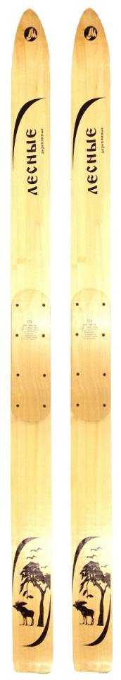Лыжи Лесные деревянные