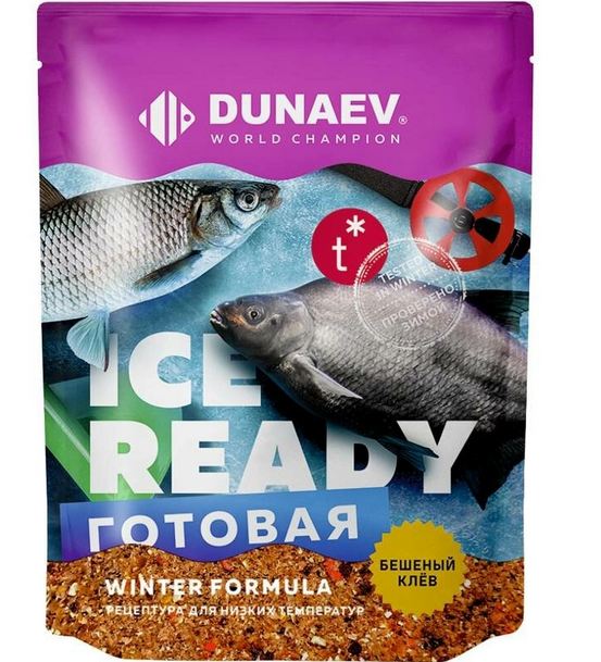 Прикормка зимняя DUNAEV Ice-Ready Универсальная 0,75кг