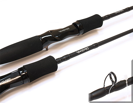 Спиннинг кастинговый Daiwa Generation Black Twitching Stick 661 MHFB 1,98м 7-28гр