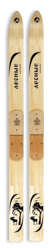 Лыжи Лесные дерево-пластик