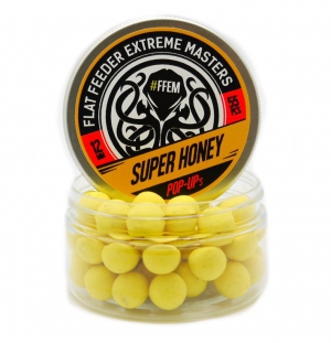 Бойлы пылящие FFEM Super Soluble Boilies Super Honey 12мм 80гр
