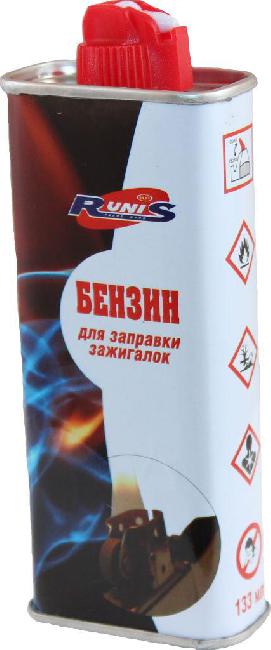 Бензин для зажигалок высокой очистки Runis 133 мл