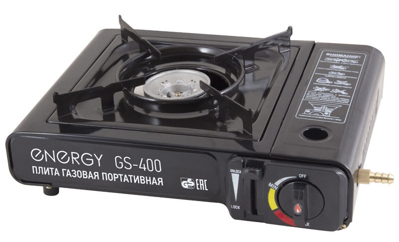 Плита газовая Energy GS-400 (с переходником)