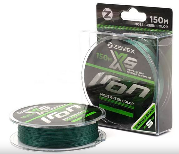 Шнур Zemex IRON X5 150м Moss Green