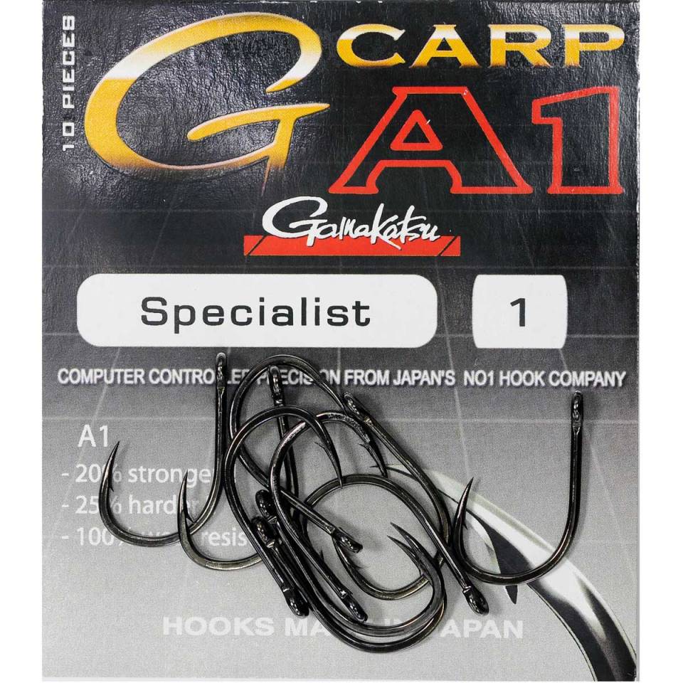 Крючки Gamakatsu A1 G-Carp Specialist