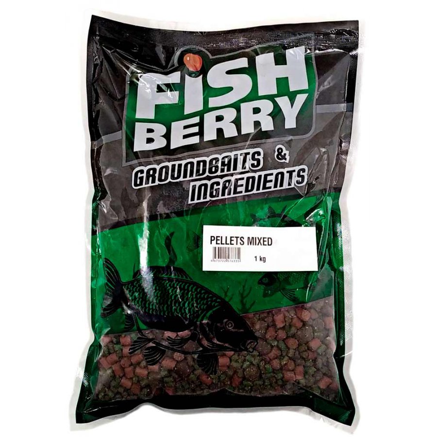 Пеллетс Fishberry Carp pellets Карповый Mix 1кг