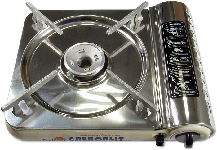 Плита газовая Следопыт DeluxE (с подогревом)