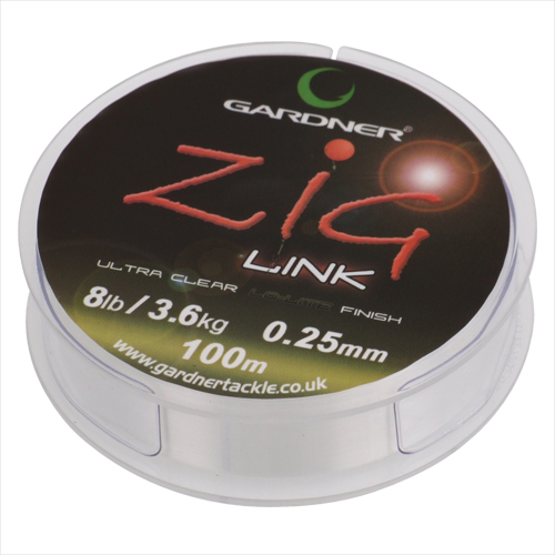 Поводковый материал Gardner Zig Link 8 lb Clear