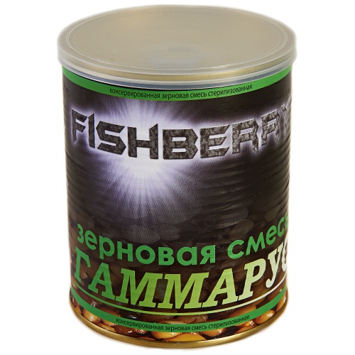 Зерновая смесь Fishberry Гаммарус 900 мл