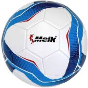 Мяч футбольный Meik 5 белый-голубой