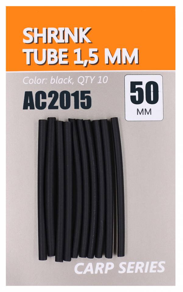 Трубка термоусадочная Orange 1,5мм 50мм Black