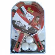 Набор для настольного тенниса T07618 (2 ракетки 3 шарика)