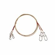 Поводок Flagman X7 30см 10кг 2шт