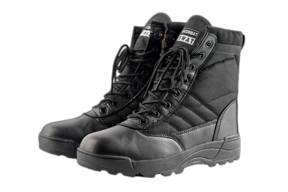 Берцы зимние Fantom Force Комбат черные-Б