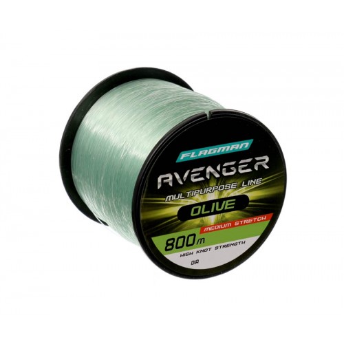 Леска Flagman Avenger 800м Olive