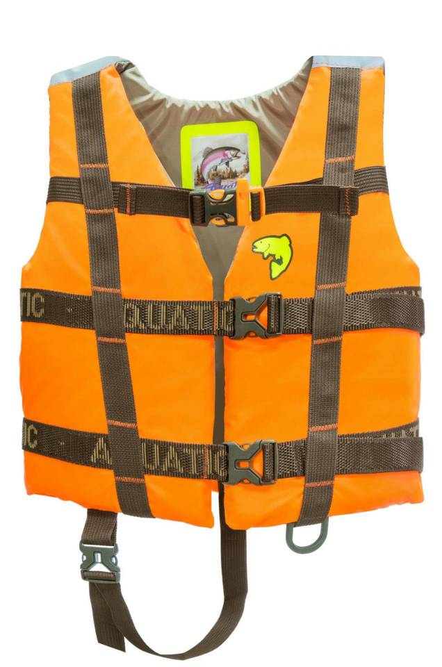 Жилет страховочный Aquatic детский оранжевый